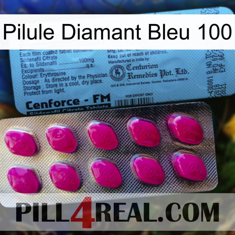 Blue Diamond Pill 100 35